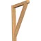 Ekena Millwork Traditional Arts & Crafts Smooth Outlooker, Western Red Cedar, 5 1/2"W x 34"D x 46"H OUT06X34X46TRA03SWR - alternate 1
